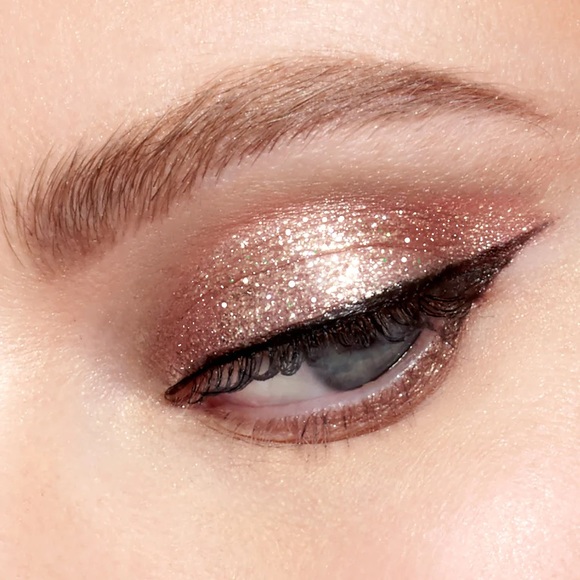 Stila Glitter & Glow Liquid Eye Shadow Rose Gold Retro - Picture 5 of 6